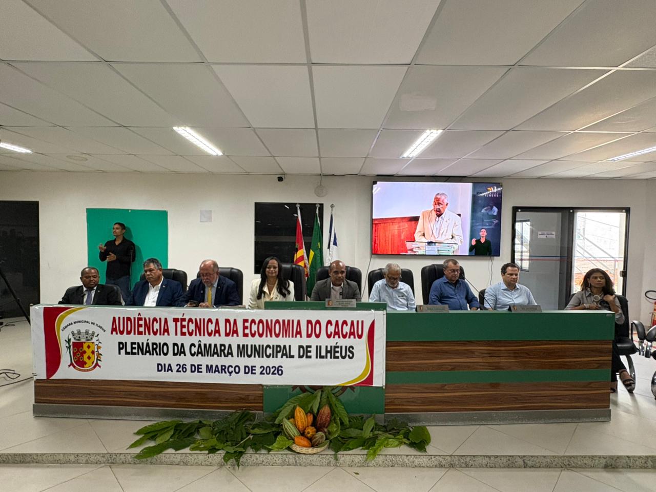 Audiência pública na Câmara de Ilhéus aponta caminhos para o fortalecimento da cadeia do cacau