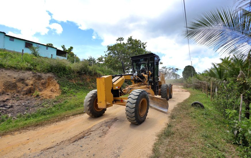 Prefeitura de Ilhéus inicia novo mutirão para recuperar estradas vicinais