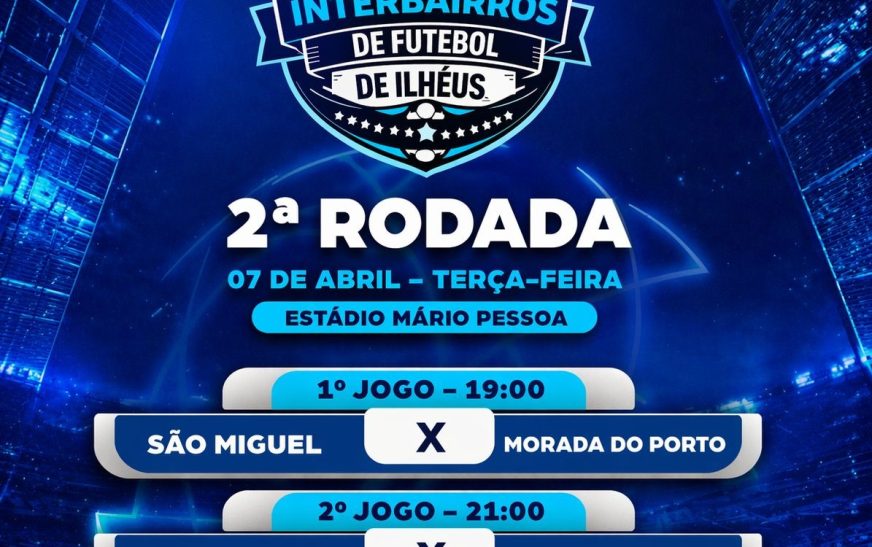 Ilhéus realiza segunda rodada da 1ª Copa Interbairros de Futebol