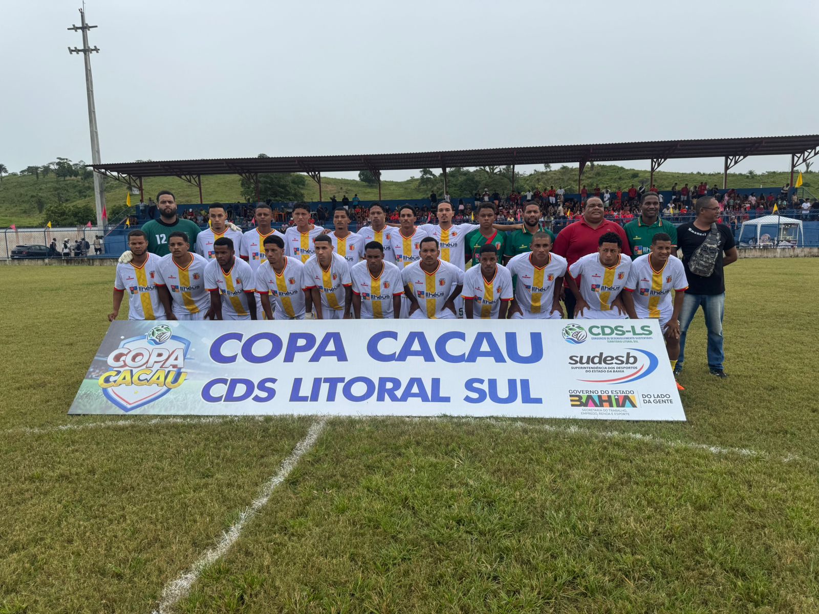 Ilhéus perde para Itapé no primeiro duelo da semifinal da Copa Cacau