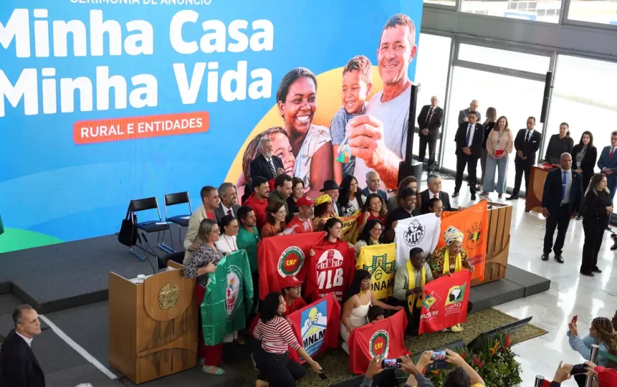 Governo anuncia construção de 85 mil moradias do Minha Casa,Minha Vida