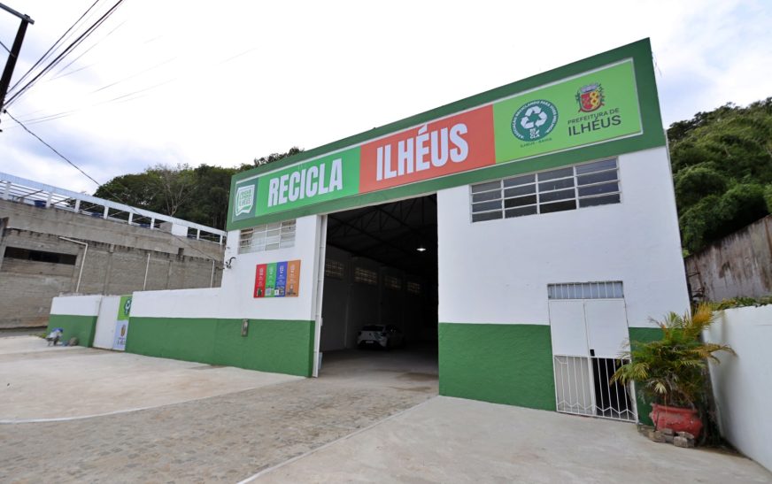 Prefeitura de Ilhéus inaugura galpão de reciclagem e fortalece política de resíduos sólidos