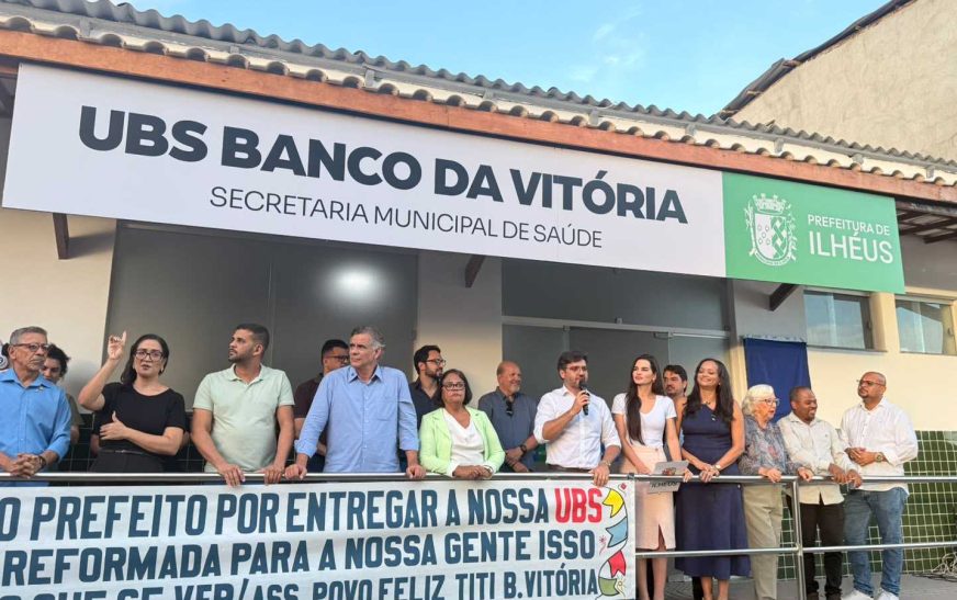 Prefeitura de Ilhéus entrega nova UBS do Banco da Vitória no aniversário de 492 anos do município