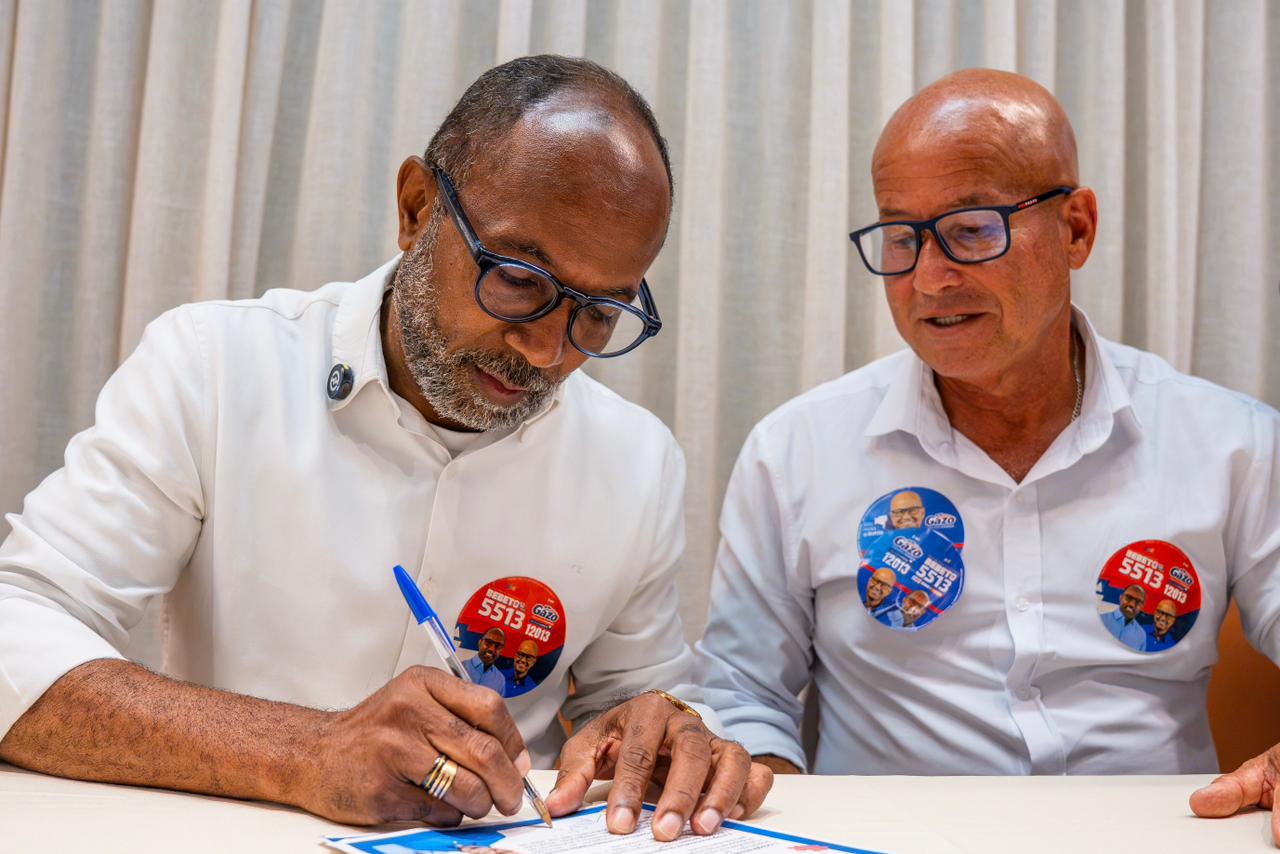 Bebeto e Gazo assinam Carta de Compromisso com as famílias atípicas da Bahia