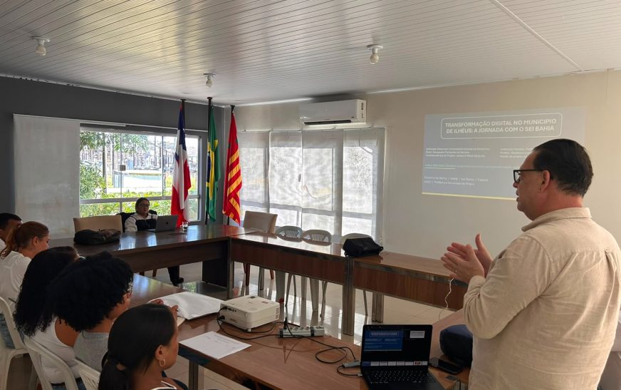 Ilhéus inicia implantação do SEI para digitalizar processos e reduzir burocracia