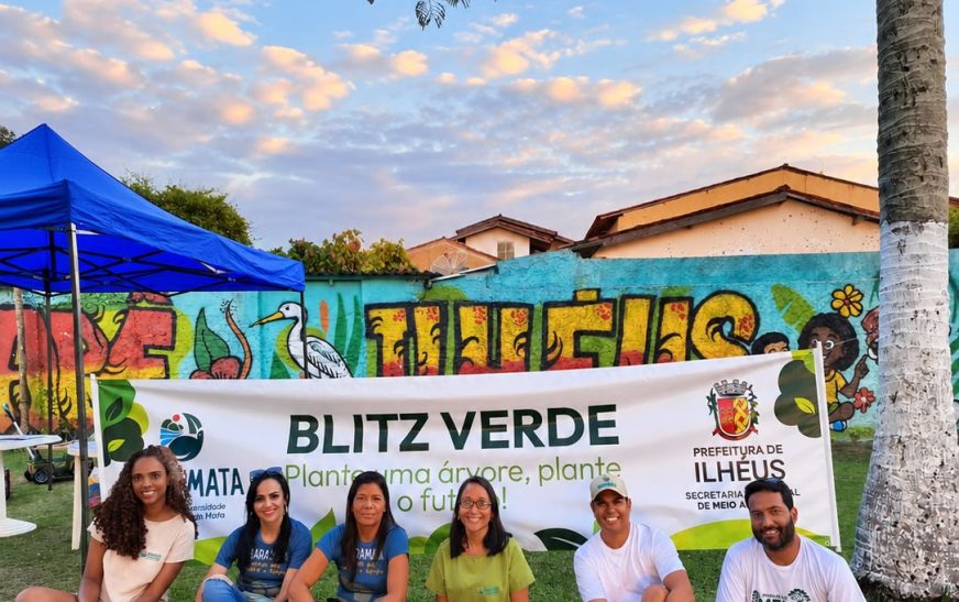 Blitz Verde promove arborização e distribuição de mudas na Sapetinga