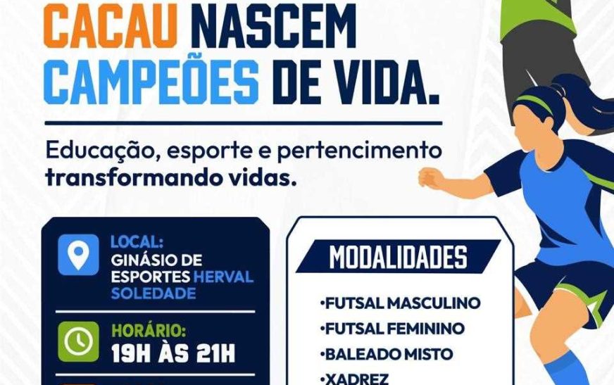 Prefeitura de Ilhéus realiza Jogos Escolares da EJA entre os dias 28 de setembro e 1º de outubro