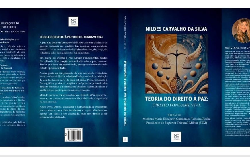 Célia Silva e Nildes Carvalho lançam livros sobre Direito à Paz, Direito à Moradia e dignidade humana